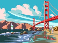 The Golden Gate Bridge